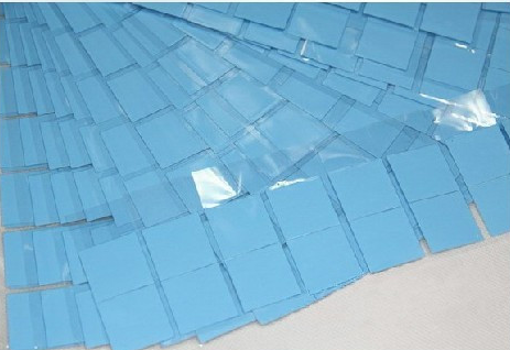 Thermally conductive double-sided adhesive molding